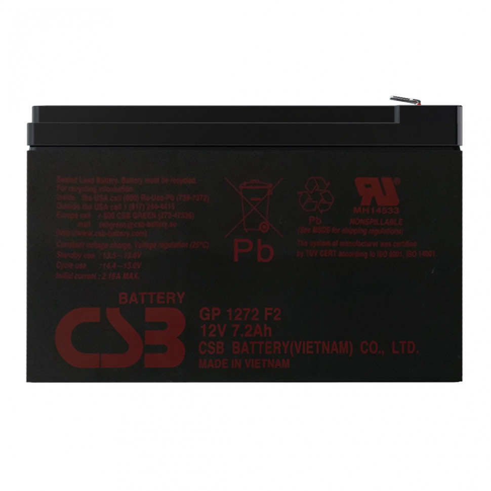 Аккумулятор CSB GP 1272 F2 (28W)