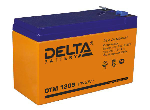 Аккумулятор DELTA DTM 1209